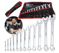 Set Di Chiavi A Rullino 6-32mm CrV 12 Pezzi Con Borsa Per Attrezzi