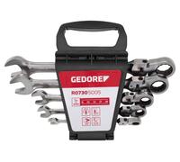 GEDORE Serie di chiavi a cricco ad anello fissa