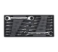 Sealey TBT13 Strumento Vassoio Con Dado Svasato E Cricchetto Anello Chiave Set