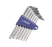 Set Di Chiavi A Stella Tamperproof 7 Pezzi Laser 3498