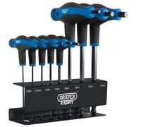 Set Di Chiavi A T Con Manico Soft Grip Metric Hex E Ball End 8 Pezzi 33873