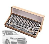 Set di chiavi ad alte prestazioni, set versatile di utensili manuali per casa, riparazione auto, assemblaggio di mobili e progetti | chiavi a cricchetto e prese di precisione per meccanica, auto e ha