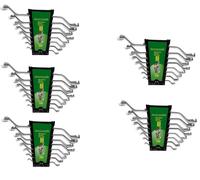 Set di chiavi combinate a cricchetto 8 pezzi da 6" a 18" - (confezione da 3) ...