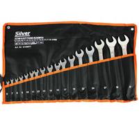 Set di chiavi combinate argento S109811, 17 pezzi, 6-32 mm CrV