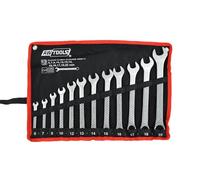 SET DI CHIAVI COMBINATE AWTOOLS 12 pezzi 6,7,8,10,12,13,14,15,16,17,19,22 mm