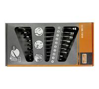 Set di 14 chiavi combinate metriche BAHCO 111M/14T