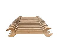 Set di chiavi combinate doppie, 12 pezzi, SW6 - 32 mm, in alluminio, senza scintille