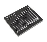 Set Di Chiavi Combinate Sealey 14 Pezzi Stubby S01232