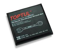 TOPTUL GBBA1001 Kit chiavi ad anello / fisse