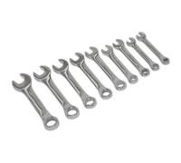 Sealey Stubby Chiave Combinata Set 9pc - Metrico S01157