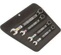 Wera 05020092001 6001 Joker Switch 4 Imperial Set 1, Kit con chiavi combinate piegate a cricchetto, in pollici, 4-teilig
