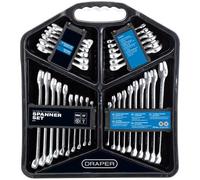 Set Di Chiavi Combinato Draper 32 Pezzi Metri Imperiali Standard E Stubby 26697