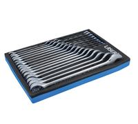 Set Di Chiavi Combinato Metriche Laser 25 Pezzi 8717