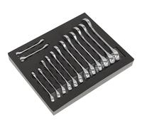 Sealey Chiave Combinata Set 14pc Stubby S01232