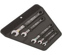 Wera 05020240001 6003 Joker 5 Imperial Set 1, Assortimento di chiave a forchetta e chiave poligonale, in pollici, 5-teilig