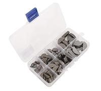 Set di chiavi di precisione in acciaio al carbonio a mezza luna, assortimento di molle a disco da 3-4-5-6 mm, per meccaniche