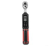Set di chiavi dinamometriche elettroniche con vibrazione, 9 preset di memoria, compatibile con prese da 1/4 3/8 1/2 pollici per fai da te (10 mm 0,9-60 N.m)