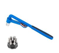 Set di chiavi dinamometriche esagonali convenienti for bicicletta da 2 pezzi, strumento coppia ad alta precisione 10-20NM, Grado industriale(Blue 20N)