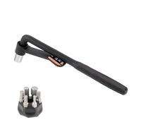 Set di chiavi dinamometriche esagonali convenienti for bicicletta da 2 pezzi, strumento di coppia ad alta precisione 10-20NM(Black 20N)