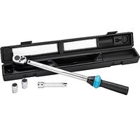 Set di chiavi dinamometriche HAZET 5122-2CT/5 con cricchetto reversibile 12,5 mm (1/2") 40-200 mm - ideale per il serraggio preciso di dadi e bulloni delle ruote - per hobby, officina e industria'.