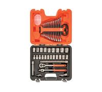 Set Di Chiavi E Bussole Bahco Metric Da 1/2in 40 Pezzi In Scatola S400
