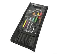 Set di chiavi esagonali a L con estremità sferica con angoli rinforzati e geometria precisa della punta per un fissaggio sicuro su elementi di fissaggio arrotondati o parzialmente danneggiati (A)