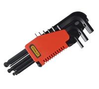 Set Di Chiavi Esagonali A Palla Metriche Stanley®, 9 Pezzi STA069256