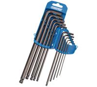 Set Di Chiavi Esagonali E A Palla Metriche Extra Lunghe Draper 10 Pezzi 33719