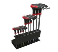 SET DI CHIAVI ESAGONALI IMPUGNATURA A T 10 PZ STAHLKAISER