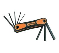 Set Di Chiavi Esagonali Pieghevoli Metriche Faithfull, 8 Pezzi FAIHKSF8M