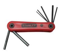 Set Di Chiavi Esagonali Pieghevoli Stanley 4-69-261 Di 7 Metrici (1.5-6Mm)