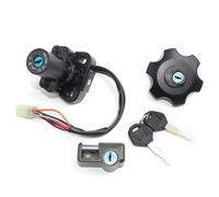 Set di chiavi for tappo serbatoio carburante e interruttore di accensione for moto/Adatto for Suzuki DR650 DR650SE 1996-2022 Tappo del serbatoi