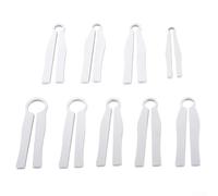 Set di chiavi in alluminio compatibili con Leica, 9 pezzi, per smontaggio del corpo della fotocamera, riallineamento e messa a punto dell'obiettivo (set da 9 pezzi)