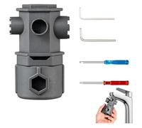 Set di chiavi inglesi tutto in uno per rubinetto, set di chiavi multifunzione 16 in 1, set di chiavi per sedi rubinetti con gadget utili, una vasta gamma di rubinetti per bagni e cucine (A)