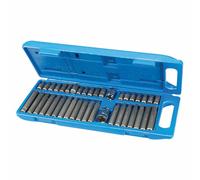 SET DI CHIAVI INSERTI 40 PEZZI TORX , ESAGONALI E MILLE RIGHE X BULLONI SPANATI