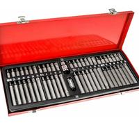 SET DI CHIAVI INSERTI 54 PEZZI TORX ESAGONALI E MILLE RIGHE X BULLONI SPANATI