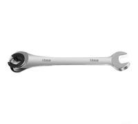 Set di chiavi metriche a cricchetto, chiave a cricchetto con testa fissa da 8 a 19 mm, in acciaio al cromo vanadio, con estremità aperta, per riparazioni automobilistiche e spazi ristretti (14 mm)