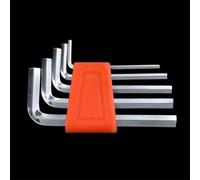 Set di chiavi metriche a doppia estremità e esagonali in pollici per prestazioni affidabili in tutto il settore automobilistico e assemblaggio di mobili (5 pezzi metriche corte)