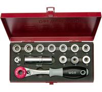 Set Di Chiavi Passanti Da 1/2” 40 in 1 Con Diversi Inserti per Chiavi a Bussola