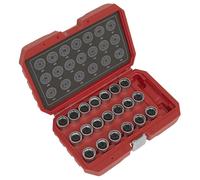 Set Di Chiavi Per Dadi Di Ruota Bloccanti Sealey 20 Pezzi - VAG SX219