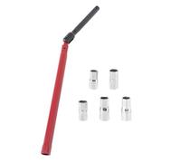 Set di chiavi per dadi per rubinetto da 8-13 mm, chiave per rubinetto da lavello, strumento di installazione per lavabo, strumento di montaggio con giunto per rubinetto da cucina sotto