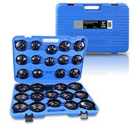 Set di Chiavi per filtri Olio ENVA 30TLG. Set di Tappi per Filtro dell'olio per Una Sostituzione Semplice ed efficiente del Filtro dell'olio Utensile Speciale per Filtro dell'olio di Alta qualità