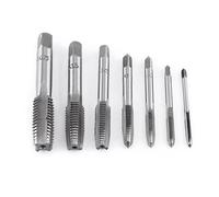 Set di Chiavi per Maschi Regolabili con Scanalature Diritte, Maschi con Filettatura Metrica M3/4/5/6/8/10/12 Maschi a Vite con Inserto