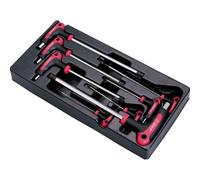 Set di chiavi per perni esagonali HANS 8 Pezzo