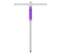 Set di chiavi per ruote auto con manico telescopico e adattatore a bussola da 1/2", realizzato in lega per resistenza, resistenza alla ruggine e rimozione affidabile dei dadi dei pneumatici