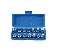 Set Di Chiavi Per Tappi Di Scarico Laser Tools 14 Pezzi 3/8"D 3175