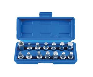 Set Di Chiavi Per Tappi Di Scarico Laser Tools 14 Pezzi 3/8"D 3175