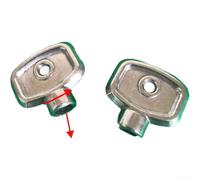 Set di chiavi per valvola del radiatore in plastica e metallo per il rilascio dell'aria intrappolata dalle valvole del radiatore dell'acqua calda domestiche (E)