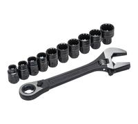 Set Di Chiavi Regolabili Crescent® CPTAW8 X6™ Pass-Thru™ 11 Pezzi