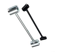 Set di chiavi regolabili per cerniere delle porte, confezione da 2 per 8 cerniere a bandiera da 19 mm e 19 da 25 mm, funziona in ambienti senza polvere (B)